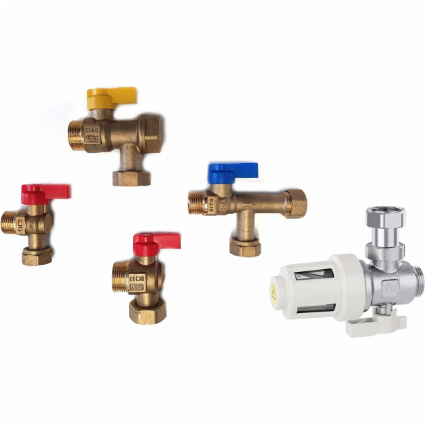 Caleffi Připojovací sada pro závěsné kotle s přístrojem C...