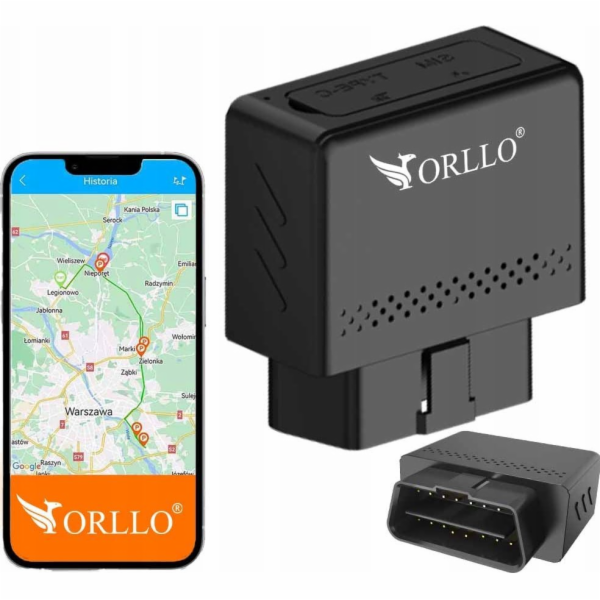 ORLLO GPS modul Orllo Car Track OBD 4G GPS vysílač do auta