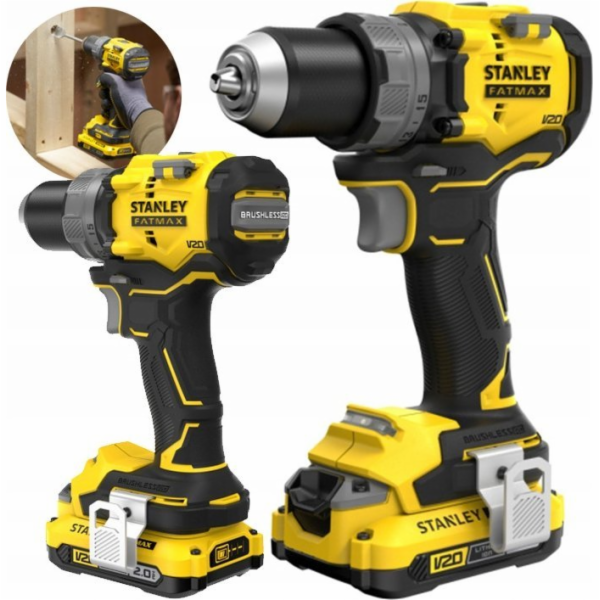Stanley Akumulátorová vrtačka/šroubovák FatMax V20 SFMCD7...
