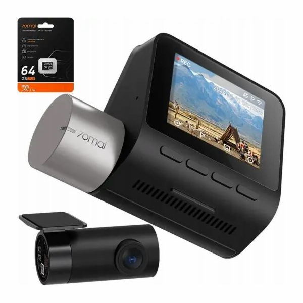 70mai kamera 70mai palubní kamera A510-1 sada + 70mai 64G...