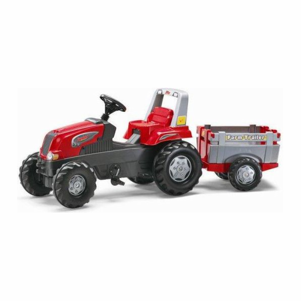 Rolly Toys Junior Traktor červený s přívěsem 800261 (5800...
