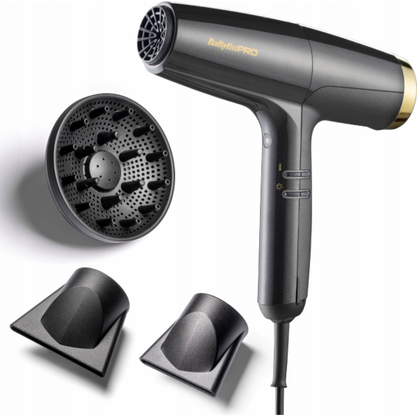 BaByliss Fén Falco BAB8550E Gold