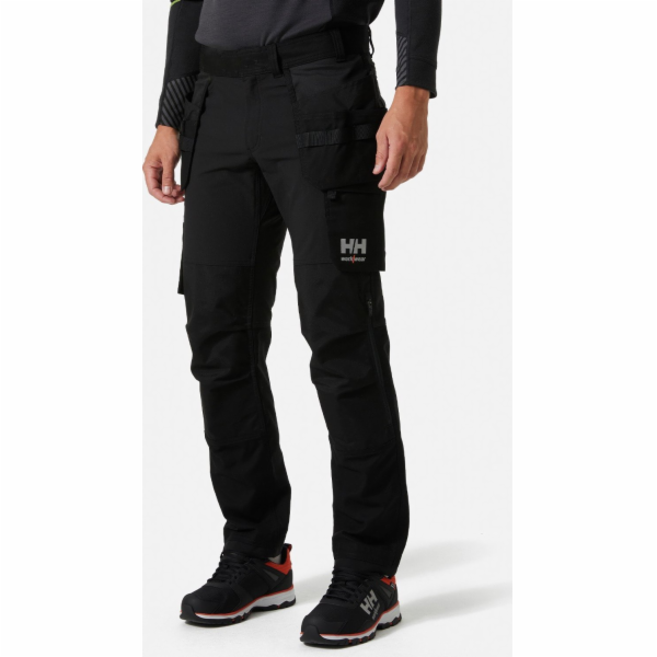 Helly Hansen Kalhoty Oxford 4X Construction, černé