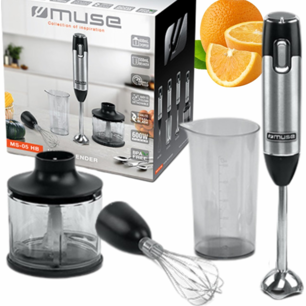 Muse Tyčový mixér Blender MS-05HB MUSE 600W