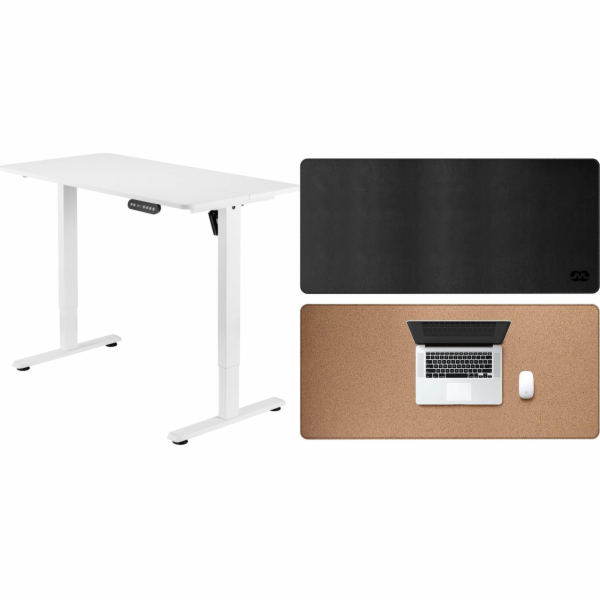 Mozos Desk Mozos ED PRO WH Desk White 120 cm x 60 cm + LD...
