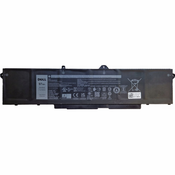 Dell Popis paměti pro notebooky BATERIE, PRI, 97 WHR, 6 C...