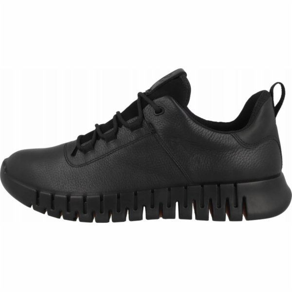 Ecco Pánské trekové boty Gruuv M Lea GTX 525224-01001 Čer...