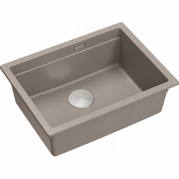Quadron UNIQUE LOGAN 100 GraniteQ dřez, měkká taupe barva...