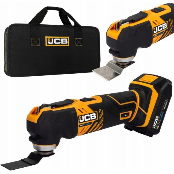 JCB 18V oscilační multifunkční nástroj (2Ah baterie, nabí...
