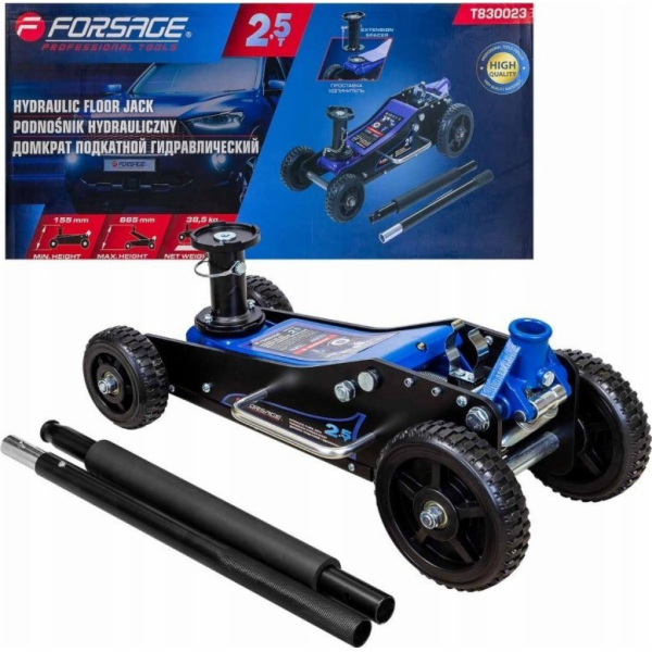 Forsage Hydraulický zvedák 2,5 t (min. výška 155 mm, max....