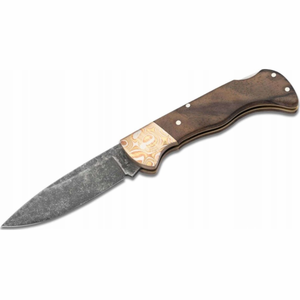 Boker Nůž Böker Hunter Mokume Walnut Black Stonewash