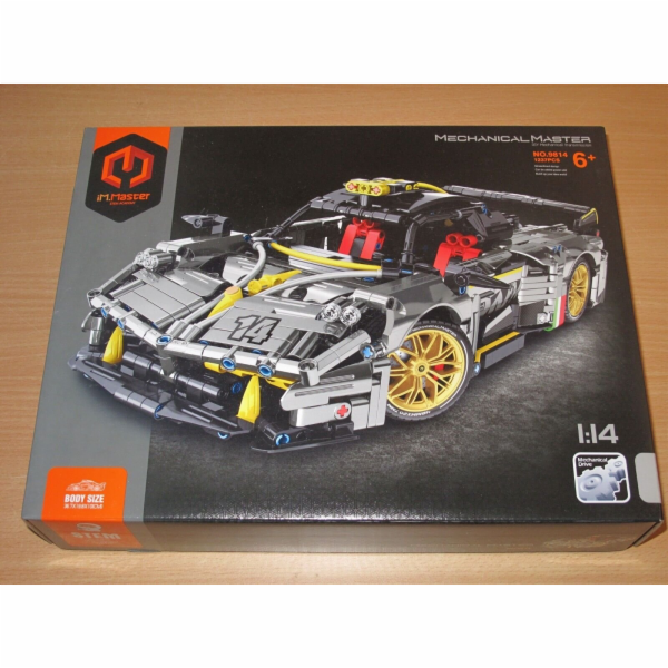 NoName Model auta IM.MASTER 1:14 stříbrná 1237el 9814 41445