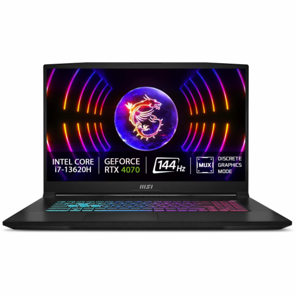 MSI Katana 17 B13VEK-1464XCZ, i5-13420H/16GB/1TB SSD/RTX ...