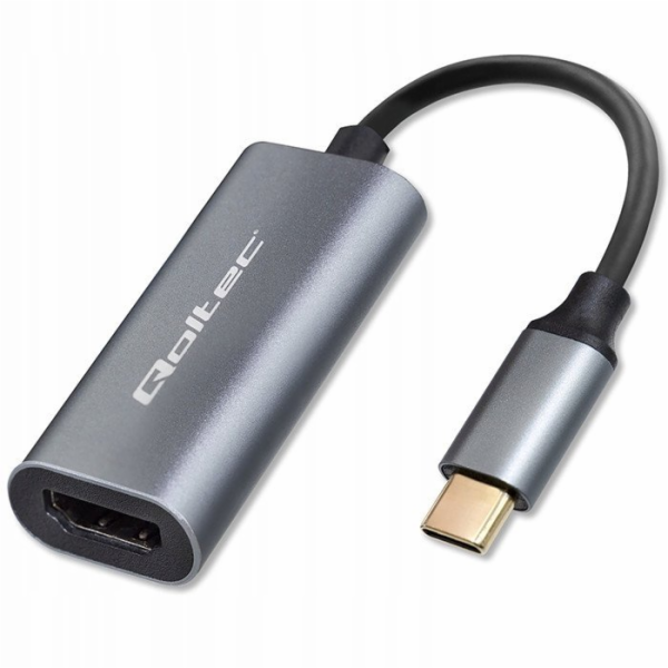 Qoltec Hliníkový adaptér USB-C na HDMI 4K adaptér | 60Hz ...