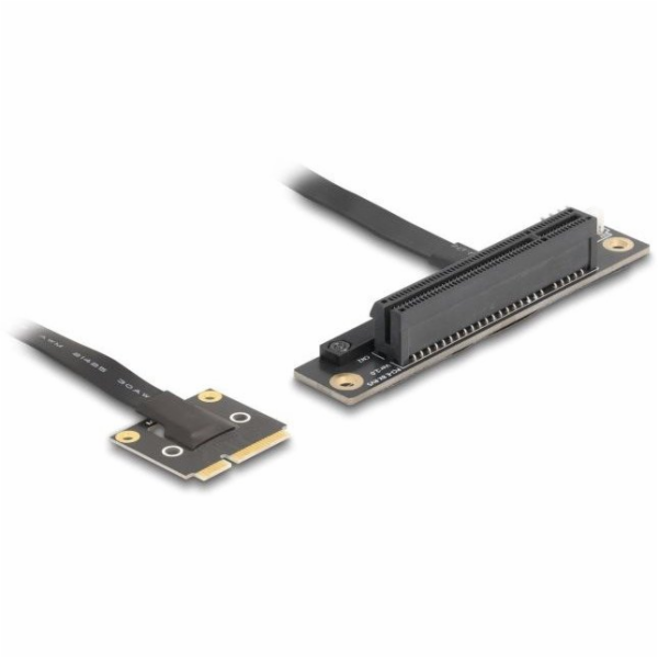 Delock Adaptér Mini PCIe Stecker zu PCIe 3.0 x8 Slot 90°