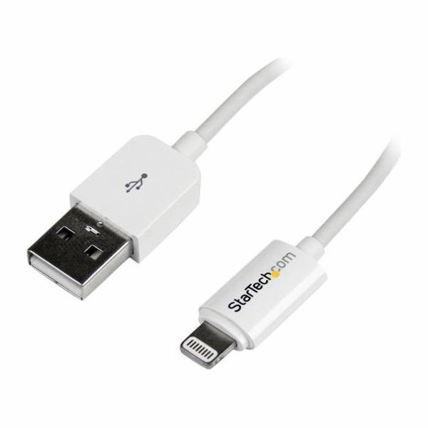 StarTech Kabel USB-A na Lightning 3m bílý (USBLT3MW)