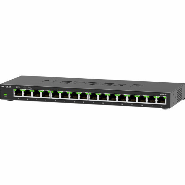 NETGEAR GS316v3 - Přepínač - nespravovaný - 16 x 10/100/1...
