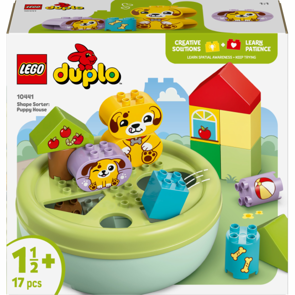 LEGO Duplo Třídič tvarů: Domeček pro štěňata (10441)