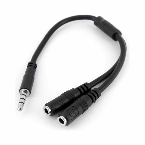 StarTech.com 4 Position to 2x 3 Position 3.5mm Headset Sp...