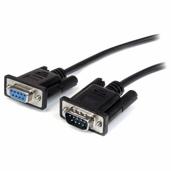 StarTech.com 2m Black Straight Through DB9 RS232 Serial C...