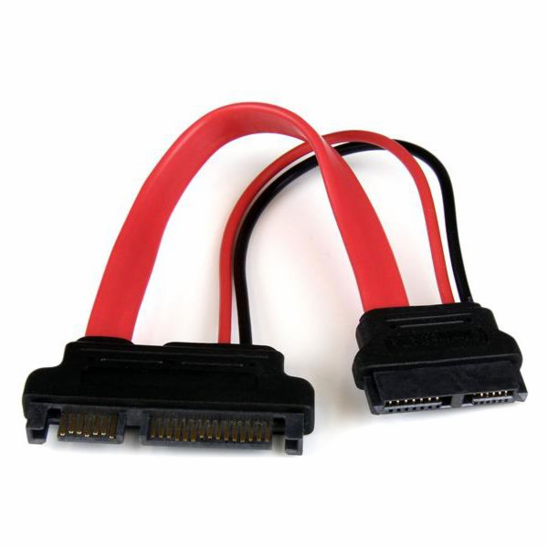 StarTech.com 6in Slimline SATA to SATA Adapter with Power...