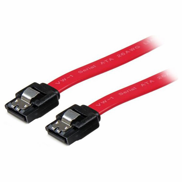 StarTech.com 18in Latching SATA Cable - SATA cable - Seri...
