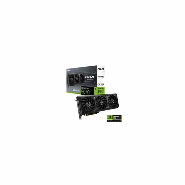 ASUS VGA NVIDIA GeForce RTX 5070 PRIME 12GB OC, 12GB GDDR...