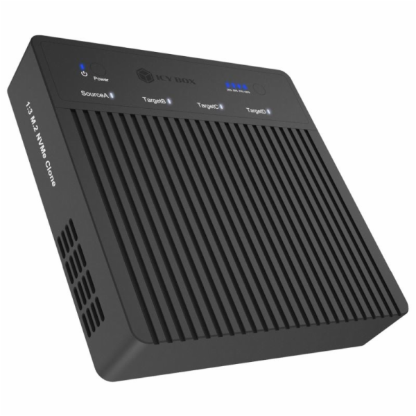 IcyBox Duplikátor (klon 1:3) pro NVMe M.2 SSD IB-4013MCL-...