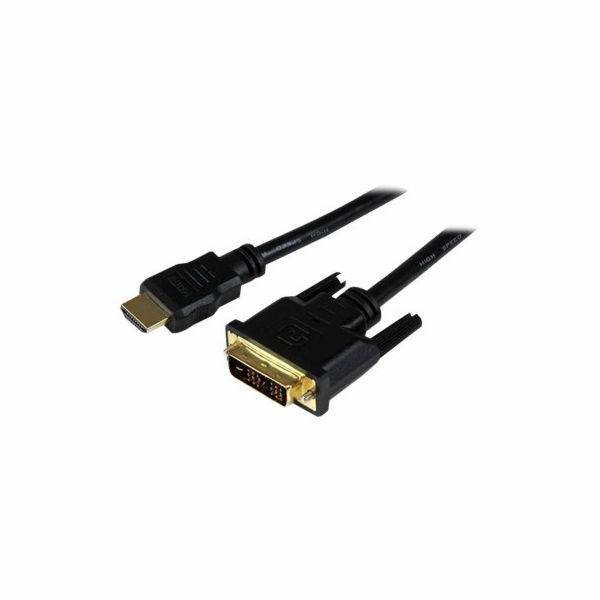 StarTech HDMI - DVI-D kabel 1,5 m černý (HDDVIMM150CM)