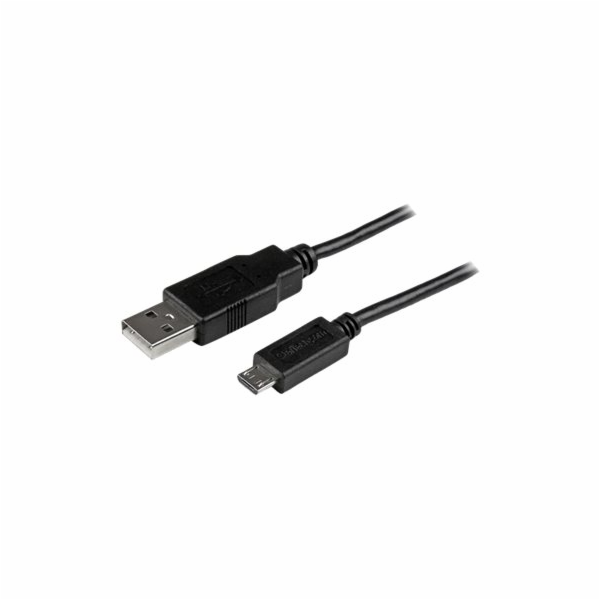 StarTech USB-A - microUSB USB kabel 3 m černý (USBAUB3MBK)