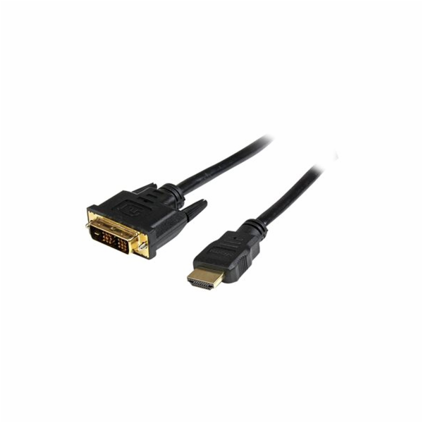 StarTech HDMI - DVI-D kabel 1m černý (HDDVIMM1M)