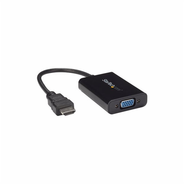 StarTech HDMI - D-Sub (VGA) AV adaptér černý (HD2VGAA2)