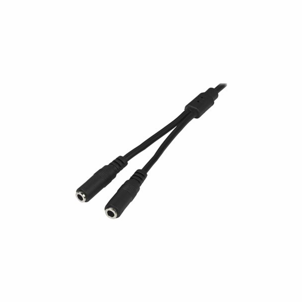 Startech 3.5mm Audio Extension Cable - Slim Audio Splitte...