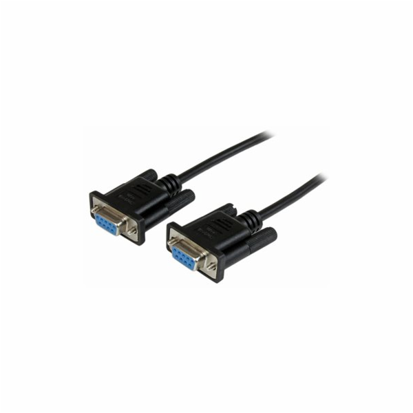 StarTech 1m Black DB9 RS232 Serial Null Modem Cable F/F -...