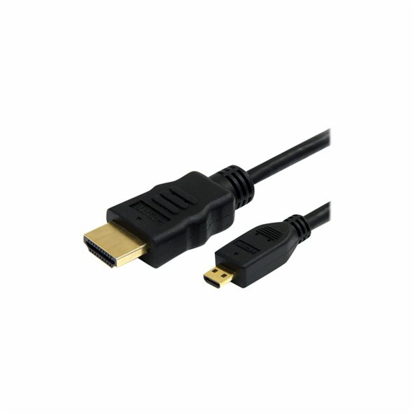 StarTech HDMI Micro - HDMI kabel 1m černý (HDADMM1M)