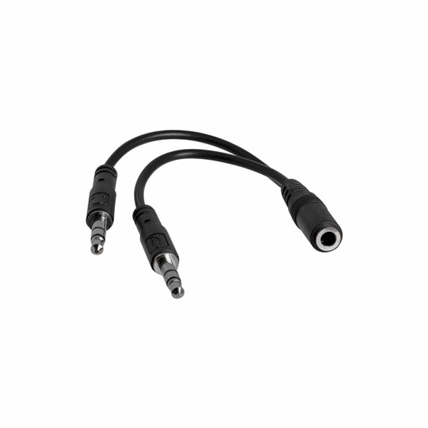 Startech 3.5mm 4 Position to 2x 3 Position 3.5mm Headset ...