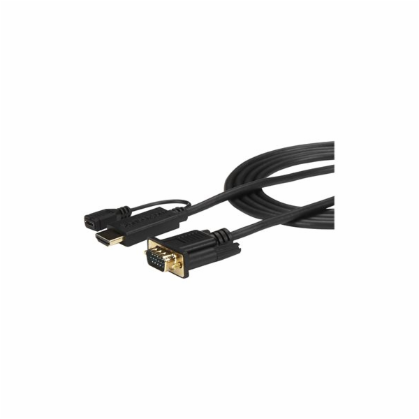 STARTECH HDMI Kabel - D -Sub (VGA) + Micro USB 2M Black (...