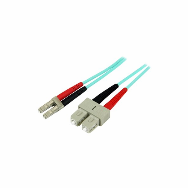 StarTech Optický patchcord 50/125, LC-SC, zelený (A50FBLC...