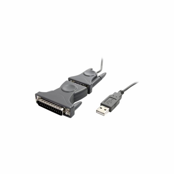 StarTech USB-A - DB-9 USB kabel 0,9 m šedý (ICUSB232DB25)