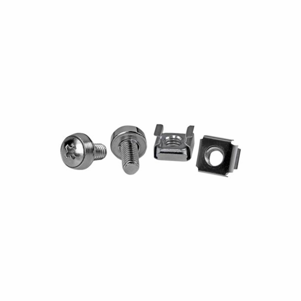 Sada šroubů StarTech M6 x 12 mm + klecové matice 50 ks (C...