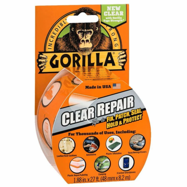 Opravná páska Gorilla Crystal Clear, jednostranná, 8,2 m ...