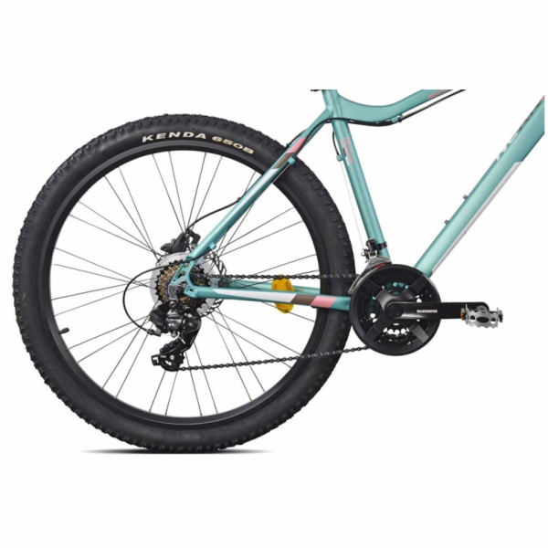 Horské kolo Outliner, 27,5", bílá/olivově zelená