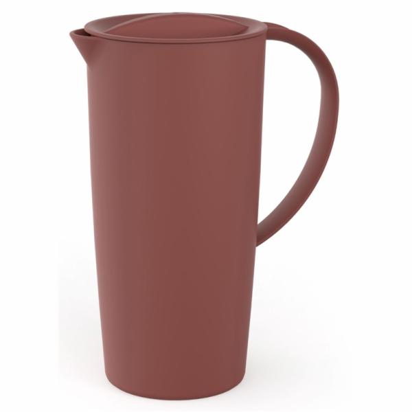 Plastová konvice, 1200 ml, plastová, červená