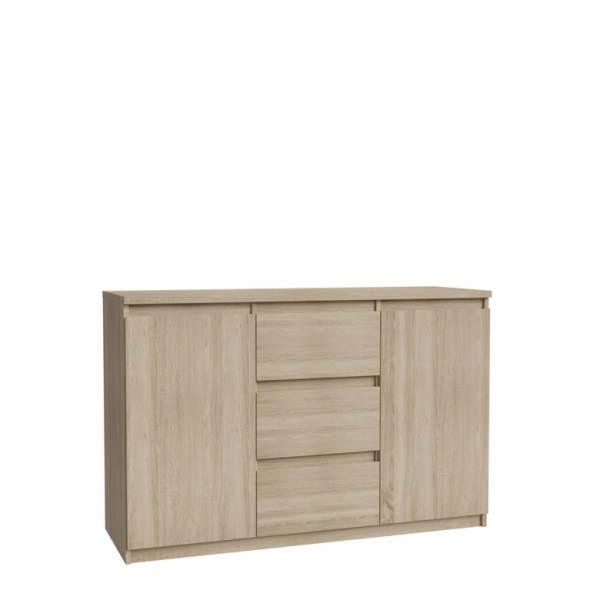 Komoda Domoletti CHLK231-D30F, hnědá, 42,2x121,2x79,9 cm