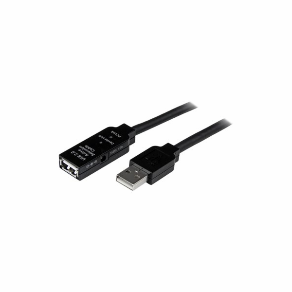 StarTech 20m USB 2.0 Active Extension Cable - M/F - USB e...