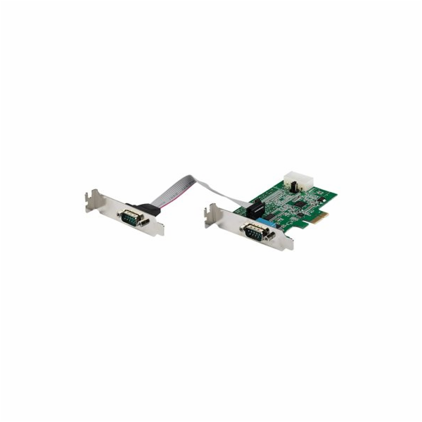 StarTech PCIe x1 řadič – 2x RS-232 (PEX2S953LP)