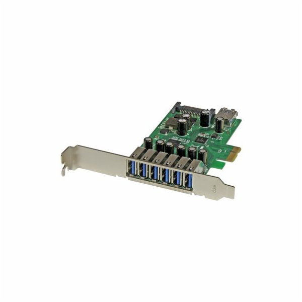StarTech PCIe 2.0 x1 řadič – 7x USB 3.0 (PEXUSB3S7)