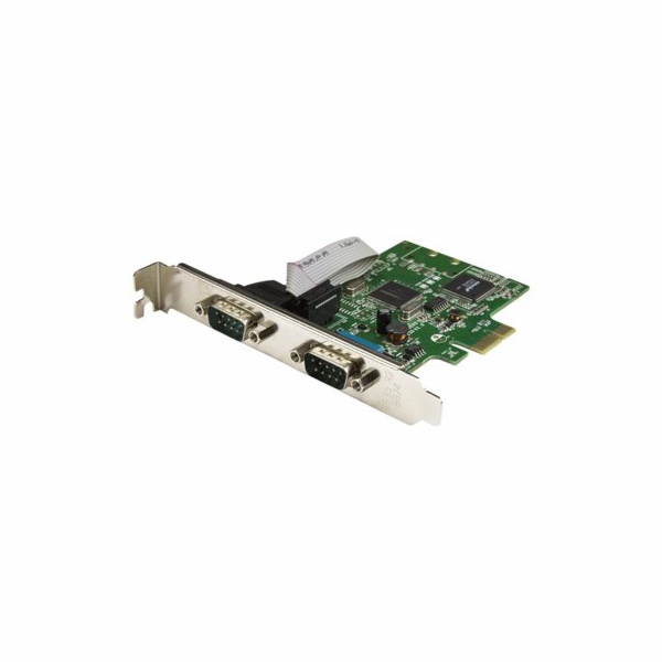 StarTech PCIe x1 řadič - 2x RS-232 DB9 sériový port (PEX2...