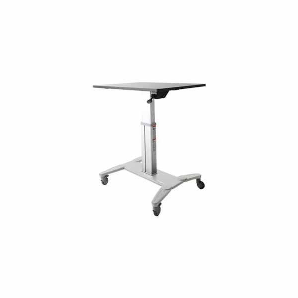 StarTech Mobilní sedací stojan Workstation Black and Silv...