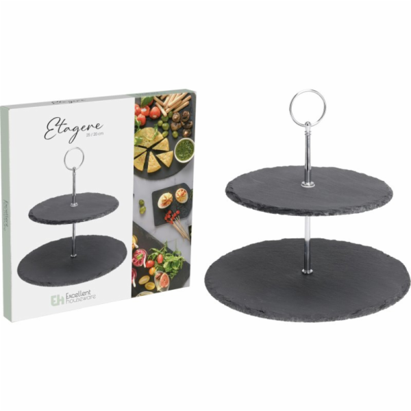 Excellent Houseware Kamenný stojan na dorty a občerstvení...